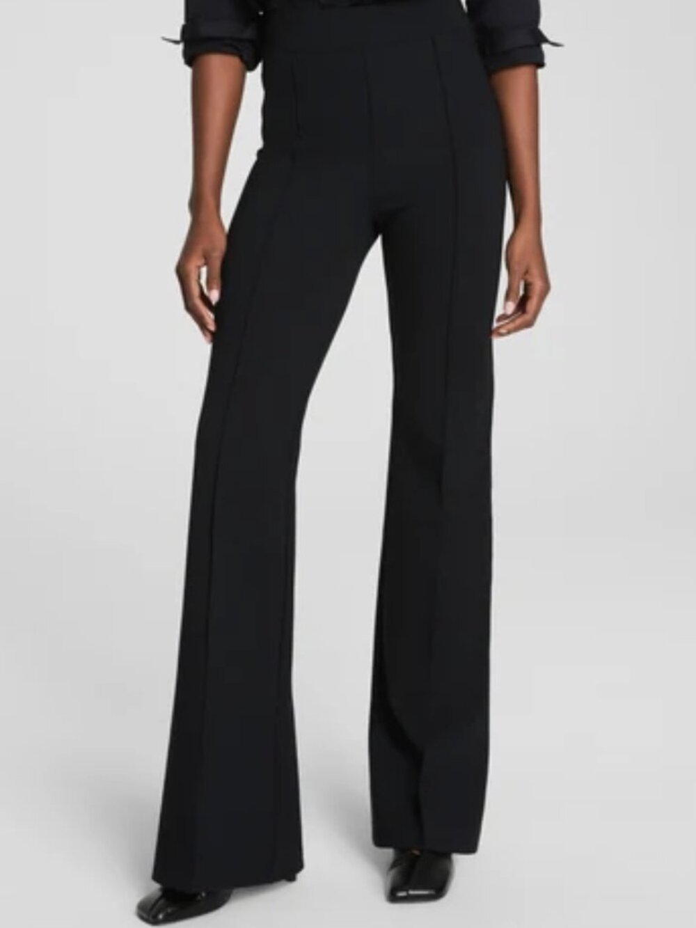 Spanx Ponte Flare Pants Black NWOT Size 2X